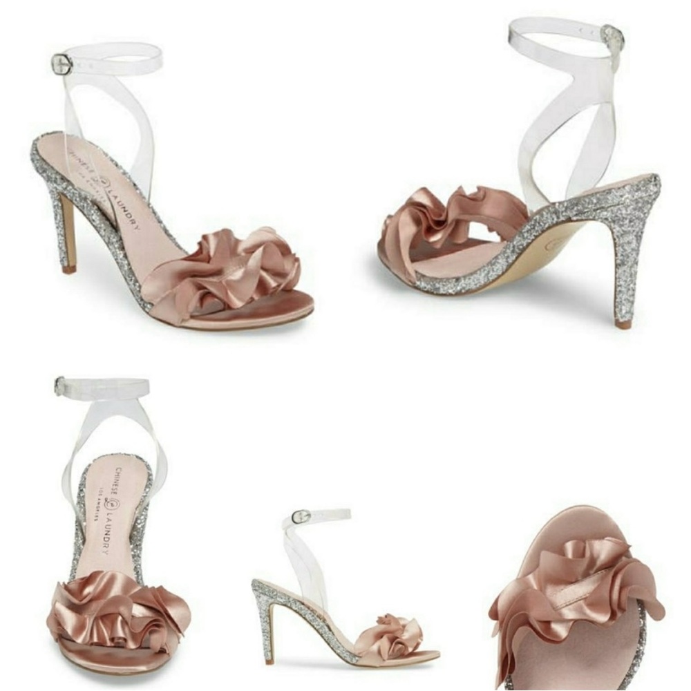 Chinese Laundry, Jainey heels in Champagne